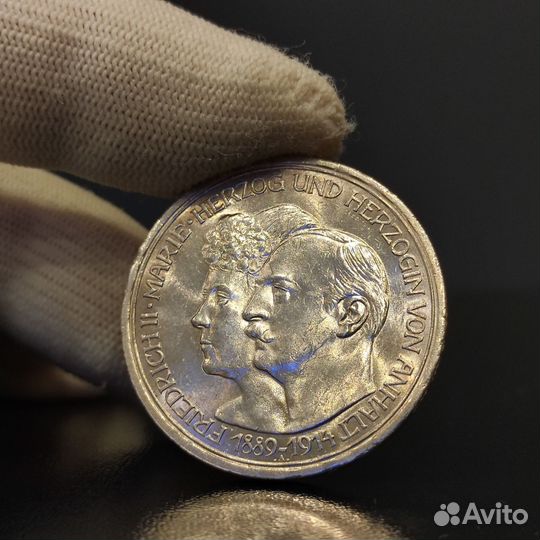 Ангальт, 3 марки 1914