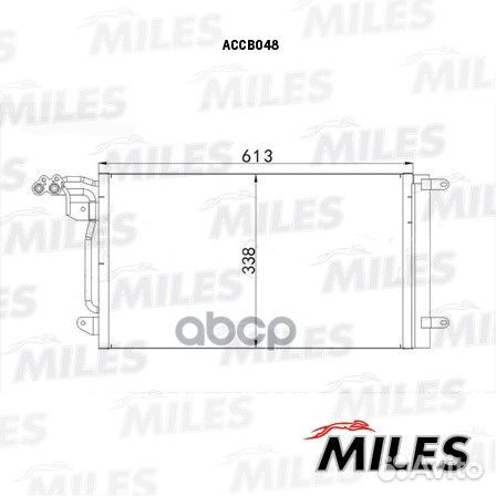 Конденсер VAG A1 / fabia/rapid / polo 1.2T-1.4T