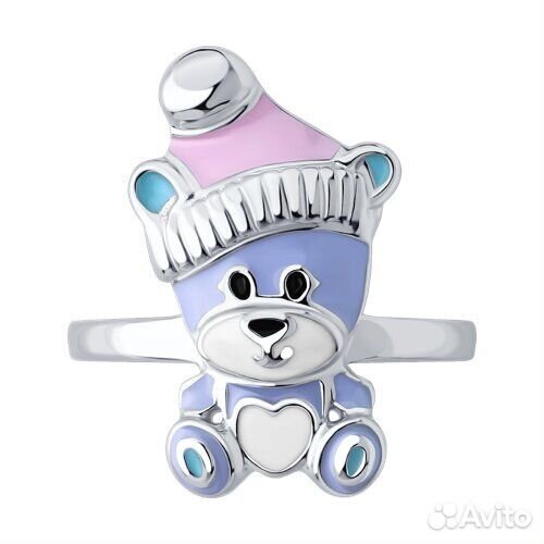 Кольцо sokolov из серебра, 94014462, р.14