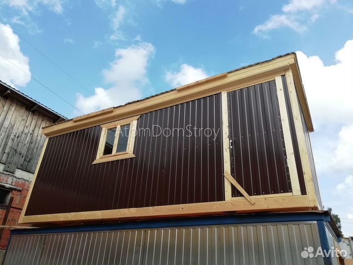 Бытовка зимняя утепленная. Выдерживает до -30