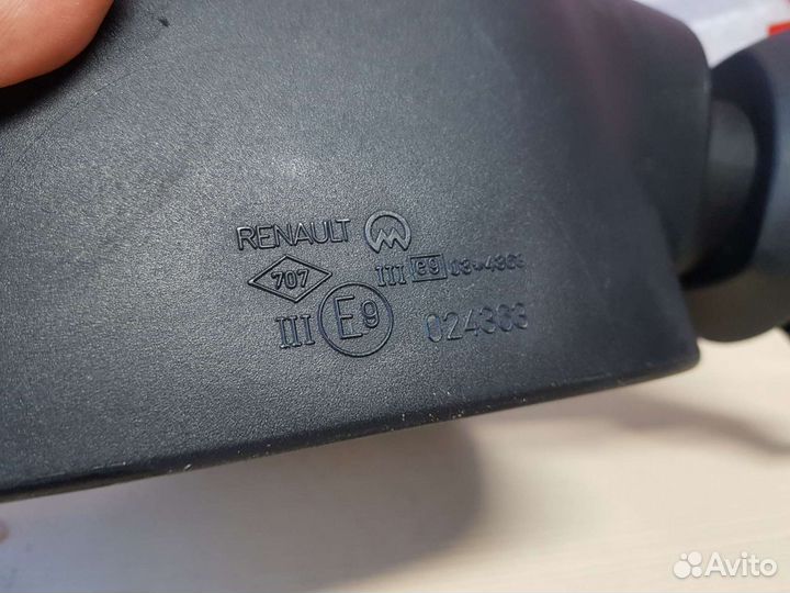 Механическое зеркало правое Renault Duster 1