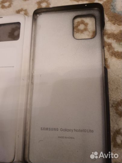 Чехол оригинальный Samsung Galaxy Note 10 Lite