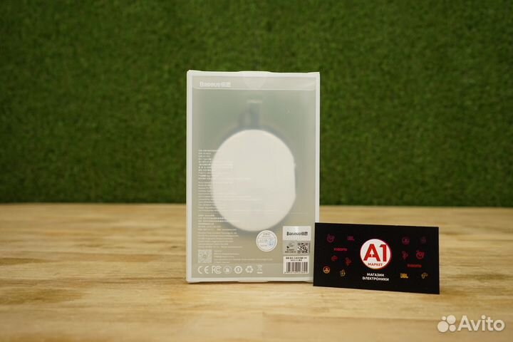 Беспроводное зарядное устройство Baseus 15W, Black