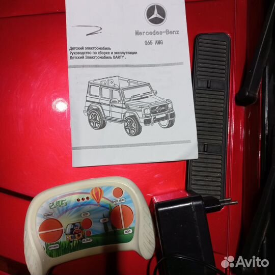 Детский электромобиль mercedes бу