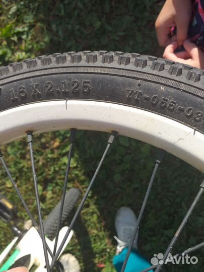 Велосипед детский зеленый