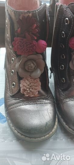 Ботинки демисезонные для девочки kapika 28