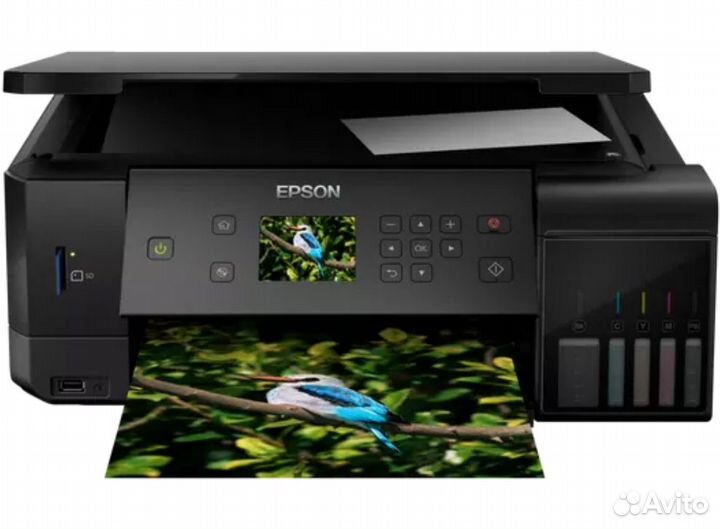 Мфу струйное цветное Epson L7160 (USB/LAN/WiFi)