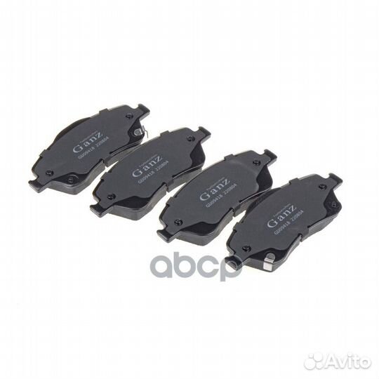 Колодки передние toyota Auris 07- GIJ09418 ganz