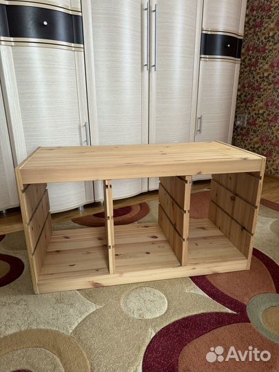 Стеллаж IKEA деревянный