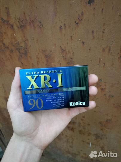 Запечатанная кассета на Monika XR-I