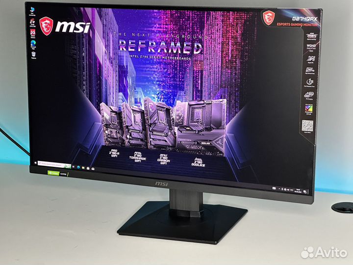 Монитор новый MSI 2К 240Гц 27 дюймов IPS