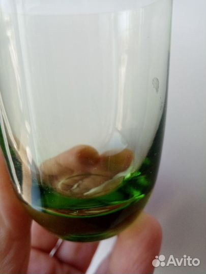 Рюмки стопки цветное стекло