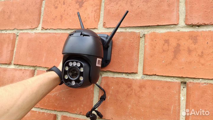 Камера видеонаблюдения уличная поворотная WiFi