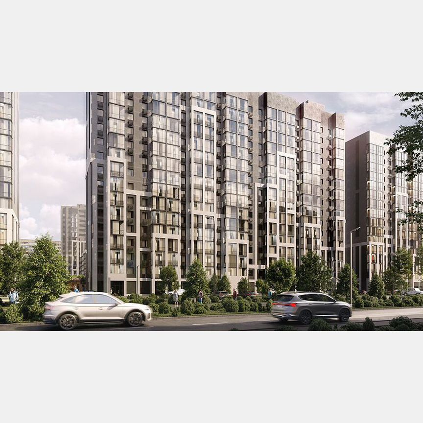 2-к. квартира, 51,9 м², 2/15 эт.