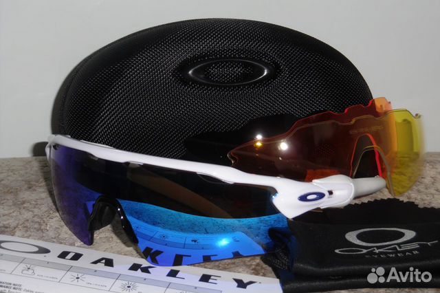 Спортивные очки Oakley "Radar EV Path", 14 цветов
