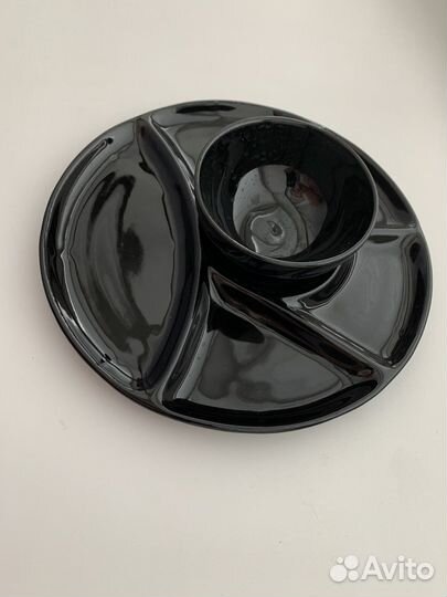 Менажница с Соусником керамика d23 см