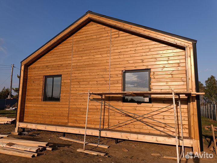 Строительство каркасных домов, из бруса, газобетон