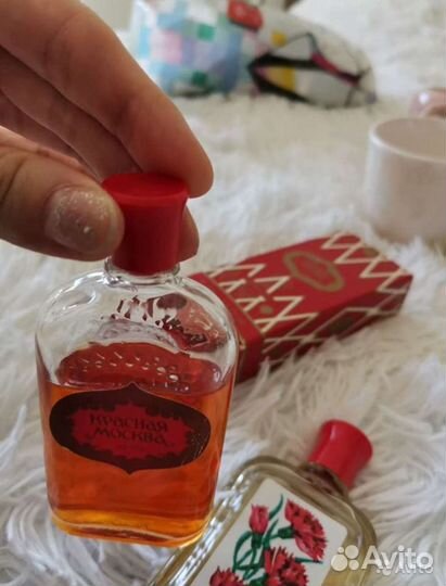 Духи Красная Москва и Одеколон Гвоздика