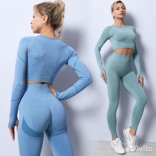 Костюм спортивный женский бесшовный