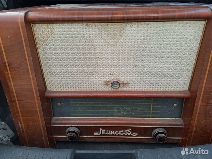Ламповый радиоприёмник Минск-55