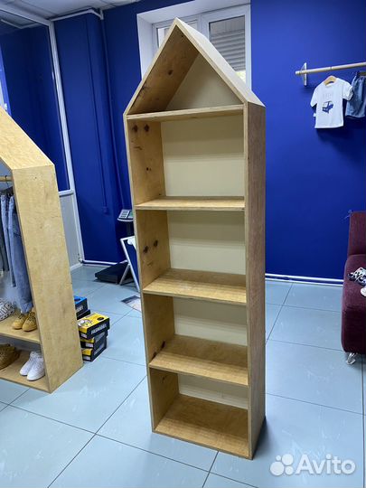 Полка деревянная