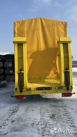 Прицеп трал (тяжеловоз) Авиком 8871Т-04 никзорамный тентованный, 2024