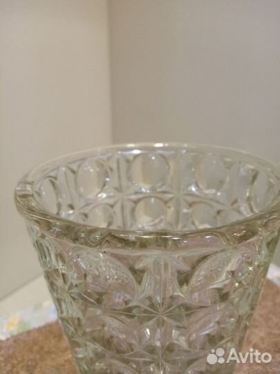 Ваза хрусталь