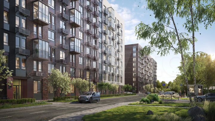 2-к. квартира, 41,4 м², 4/9 эт.