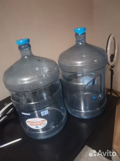 Бутыли 19 литров святой источник