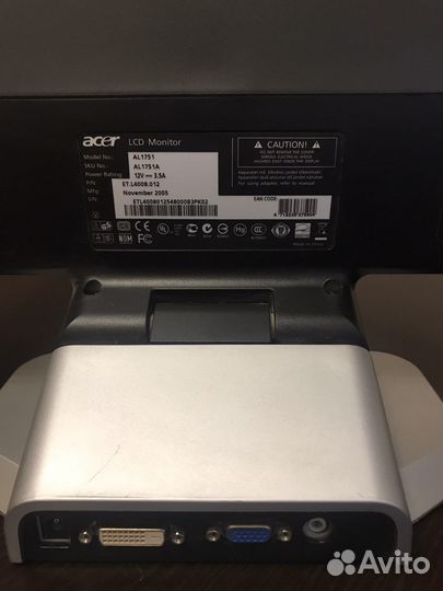 Монитор Acer AL 1751