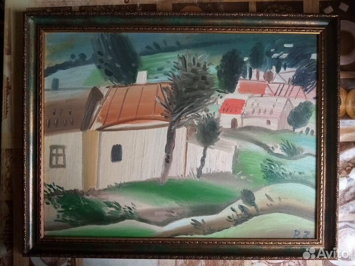 Зверховский П. Е. художник, пейзаж, картина, масло