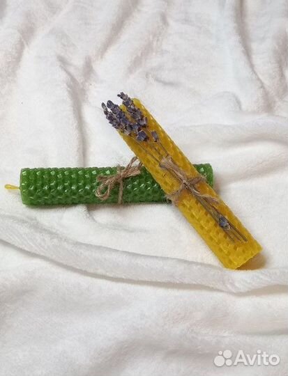 Свечи из вощины магические