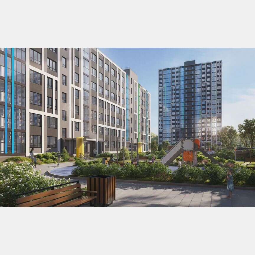 1-к. квартира, 38,6 м², 14/19 эт.