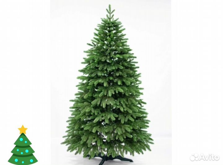 Новогодняя ель литая 2,1 м, premium