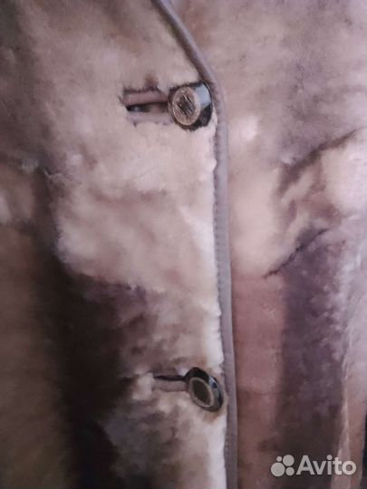 Шуба мутон с капюшоном