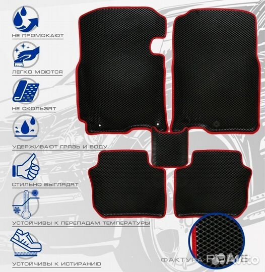 3D коврики ева KIA Cerato 4 с 2018