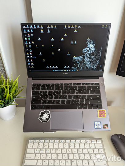 Huawei matebook d14 r5 4500u/8gb/512gb