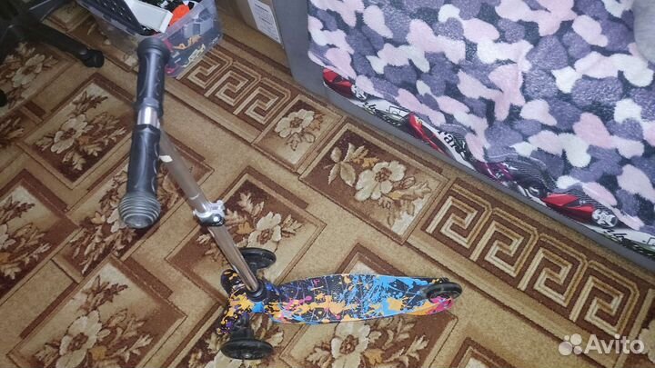 Самокат детский трехколесный бу