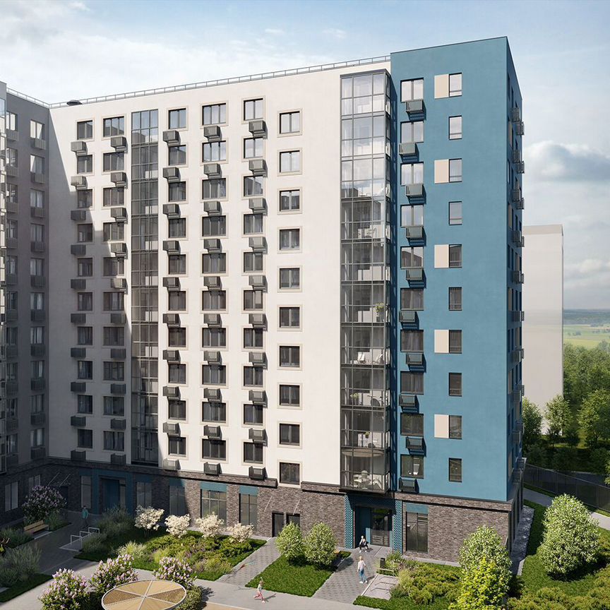 2-к. квартира, 60,9 м², 10/11 эт.