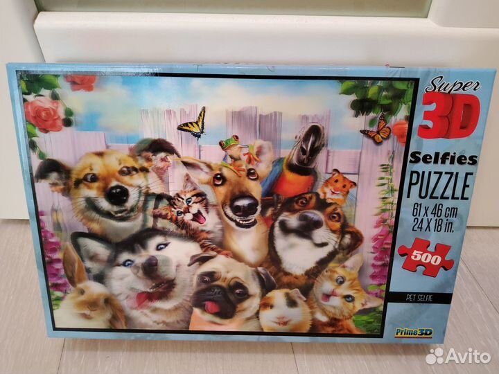 Пазл 3D новый