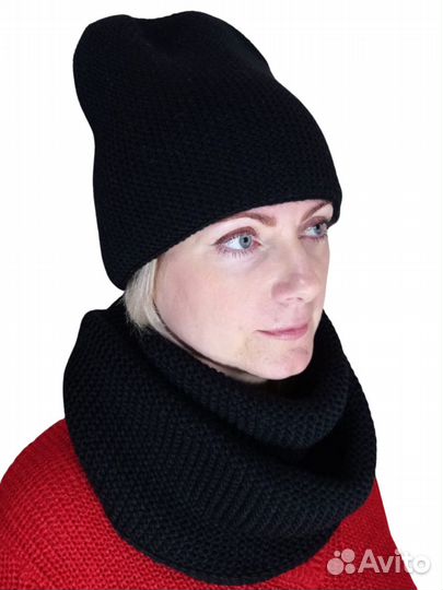 Шапка женская со снудом