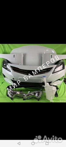 Бампер Hyundai Solaris 2014 + все цвета