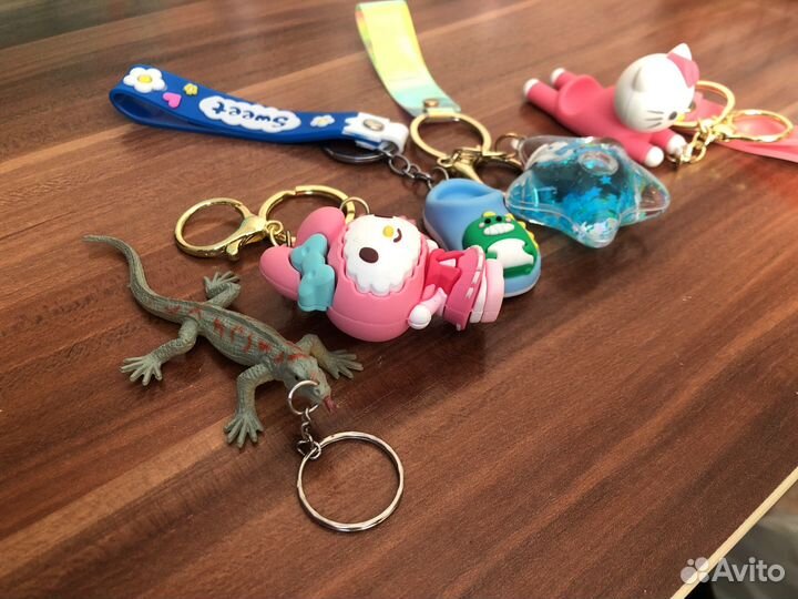Брелки для ключей (5 шт.)