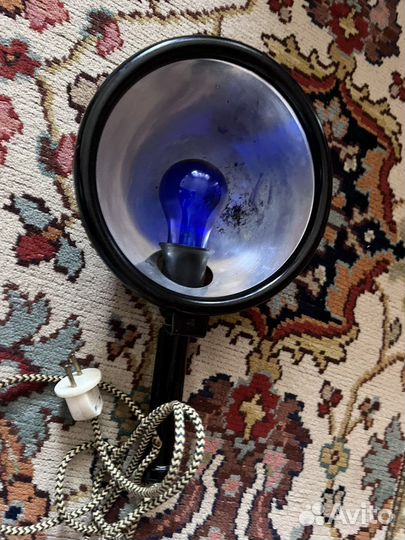 Рефлектор Минина, синяя лампа