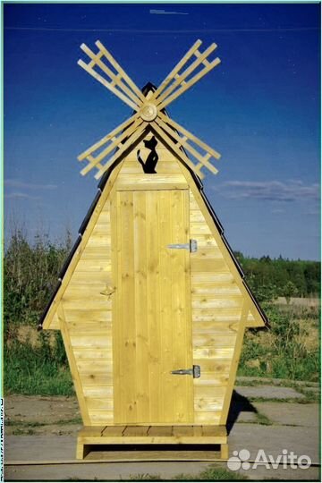 Уличный туалет прямоугольник цоп 454