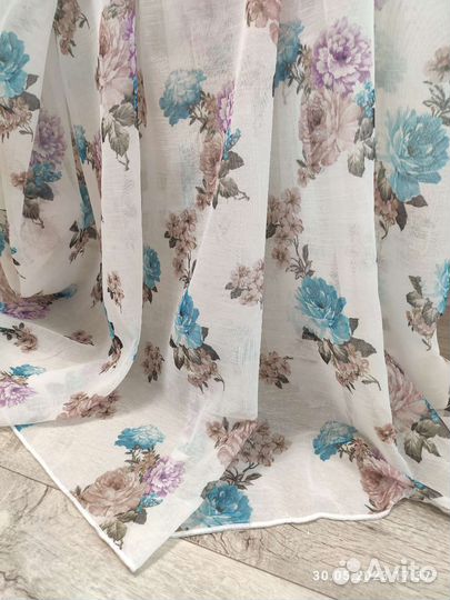 Тюль лён Прованс.Турция