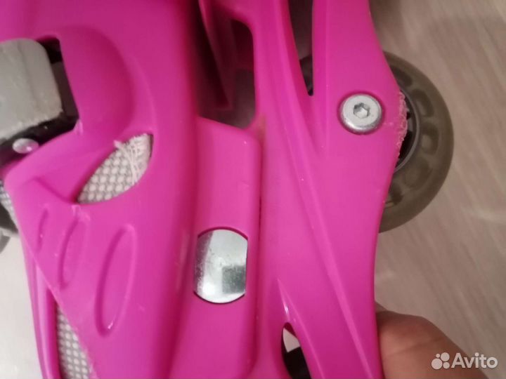 Роликовые коньки детские раздвижные