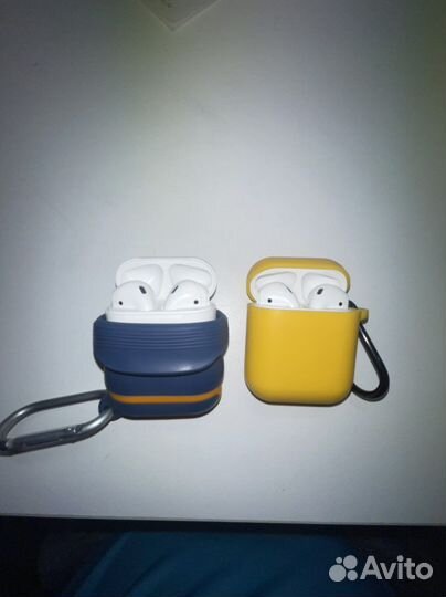 Apple airpods 2 с беспроводной зарядкой, оригинал