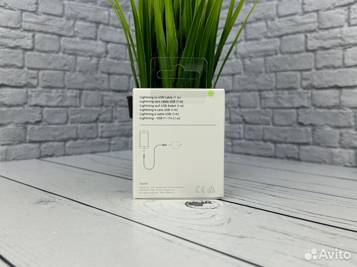 Оригинальный кабель Apple Usb to Lightning 1 метр
