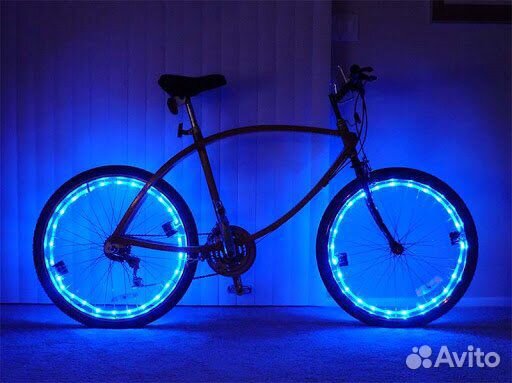 Аксессуары на велосипед подсветка на 2 колеса
